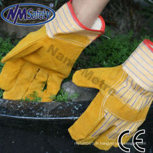 NMSAFETY gants de travail de sécurité en cuir fendu de vache